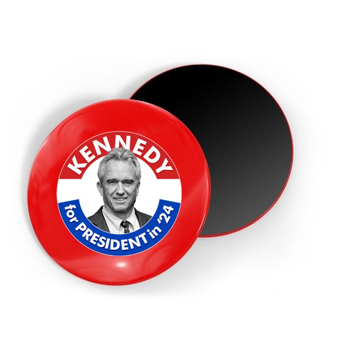 Robert F Kennedy Jr For President In 2024 Emblem Button Magnet