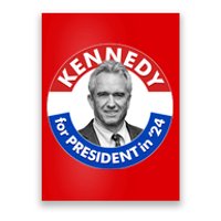 Robert F Kennedy Jr For President In 2024 Emblem Button Poster