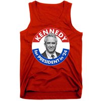 Robert F Kennedy Jr For President In 2024 Emblem Button Tank Top
