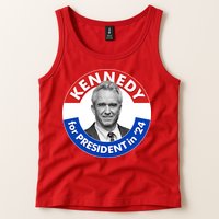 Robert F Kennedy Jr For President In 2024 Emblem Button Tank Top