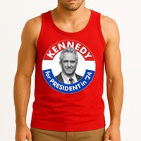 Robert F Kennedy Jr For President In 2024 Emblem Button Tank Top