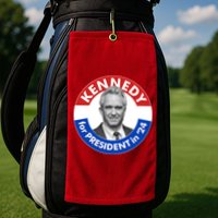 Robert F Kennedy Jr For President In 2024 Emblem Button Golf Towel