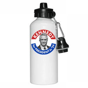 Robert F Kennedy Jr For President In 2024 Emblem Button Aluminum Water Bottle