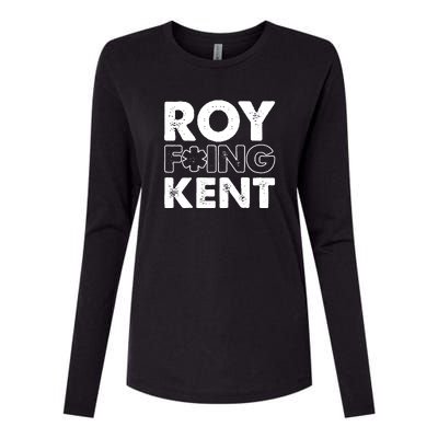 Roy Freaking Kent Vintage Womens Cotton Relaxed Long Sleeve T-Shirt