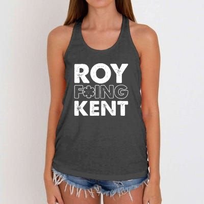 Roy Freaking Kent Vintage Women's Knotted Racerback Tank