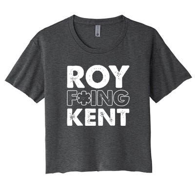 Roy Freaking Kent Vintage Women's Crop Top Tee