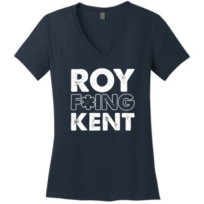 Roy Freaking Kent Vintage Women's V-Neck T-Shirt