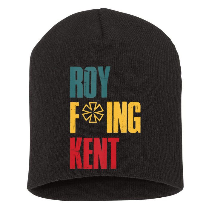 Roy Freaking Kent Vintage Men Women Short Acrylic Beanie