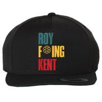 Roy Freaking Kent Vintage Men Women Wool Snapback Cap