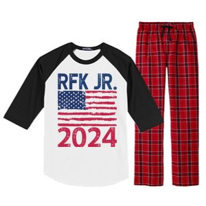 Robert F Kennedy Jr RFK For President 2024 Raglan Sleeve Pajama Set