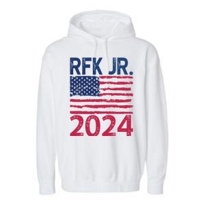 Robert F Kennedy Jr RFK For President 2024 Garment-Dyed Fleece Hoodie