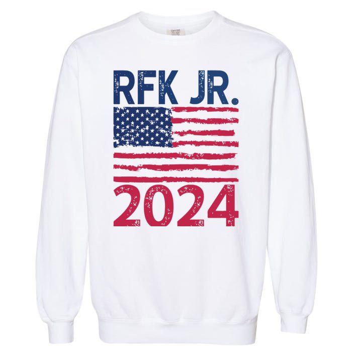 Robert F Kennedy Jr RFK For President 2024 Garment-Dyed Sweatshirt