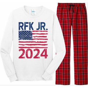 Robert F Kennedy Jr RFK For President 2024 Long Sleeve Pajama Set