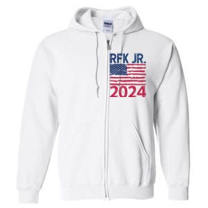 Robert F Kennedy Jr RFK For President 2024 Full Zip Hoodie