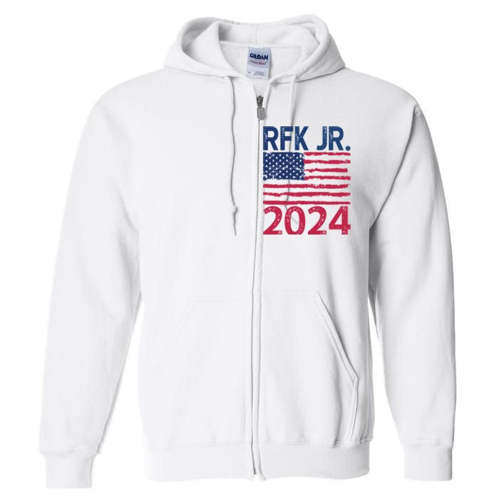 Robert F Kennedy Jr RFK For President 2024 Full Zip Hoodie