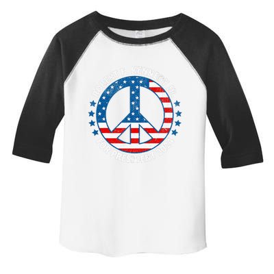 Robert F Kennedy Jr Vote Peace 2024 President Toddler Fine Jersey T-Shirt