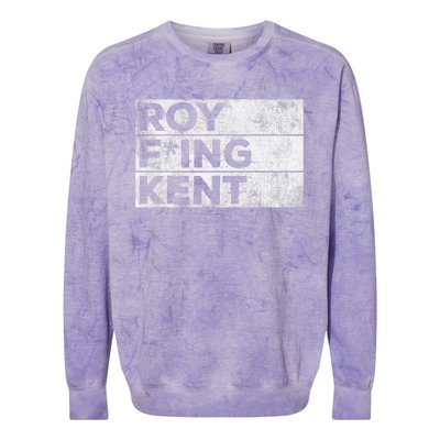 Roy Freaking Kent Vintage Colorblast Crewneck Sweatshirt