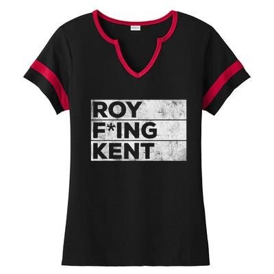 Roy Freaking Kent Vintage Ladies Halftime Notch Neck Tee