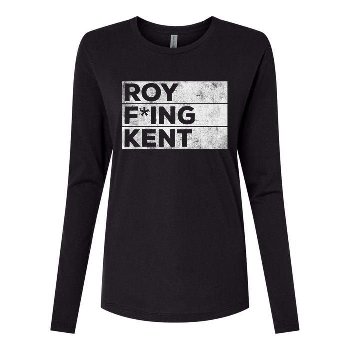 Roy Freaking Kent Vintage Womens Cotton Relaxed Long Sleeve T-Shirt