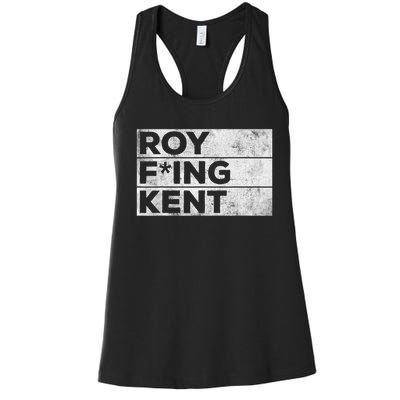 Roy Freaking Kent Vintage Women's Racerback Tank