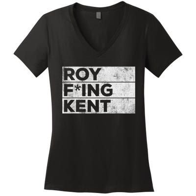 Roy Freaking Kent Vintage Women's V-Neck T-Shirt