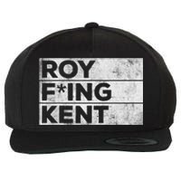 Roy Freaking Kent Vintage Wool Snapback Cap