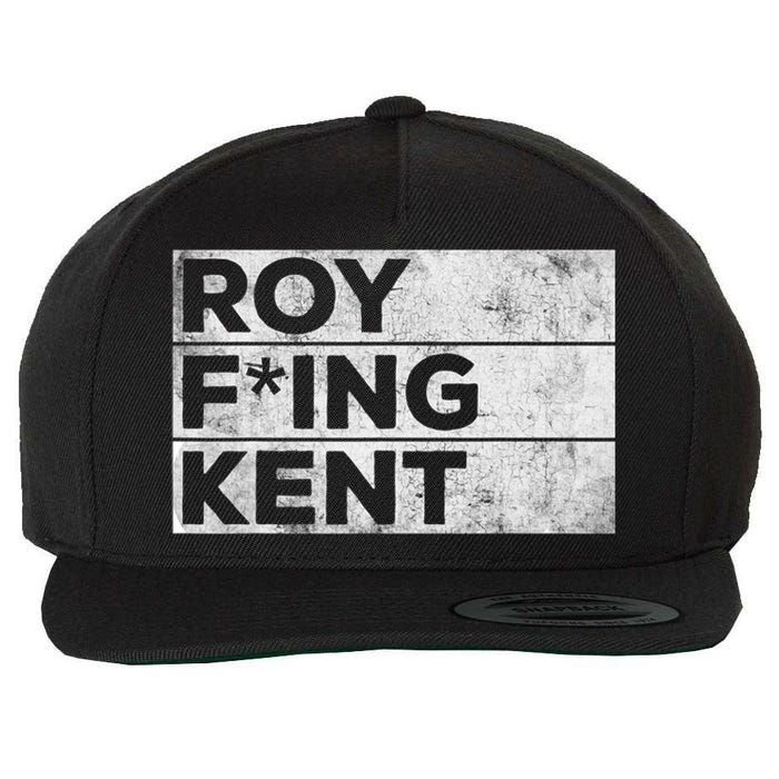 Roy Freaking Kent Vintage Wool Snapback Cap