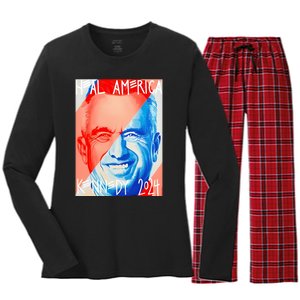 Robert F. Kennedy Jr Heal America Kennedy 2024 Women's Long Sleeve Flannel Pajama Set 