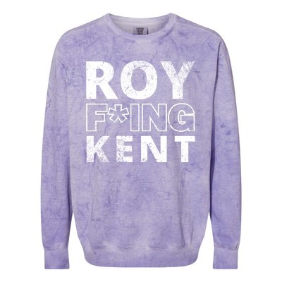 Roy Freaking Kent Vintage Colorblast Crewneck Sweatshirt