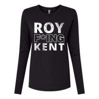 Roy Freaking Kent Vintage Womens Cotton Relaxed Long Sleeve T-Shirt