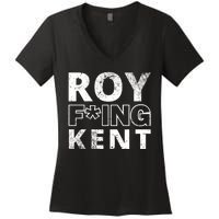 Roy Freaking Kent Vintage Women's V-Neck T-Shirt