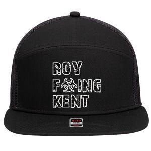 Roy Freaking Kent 7 Panel Mesh Trucker Snapback Hat