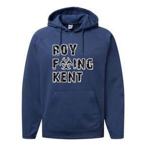 Roy Freaking Kent Performance Fleece Hoodie