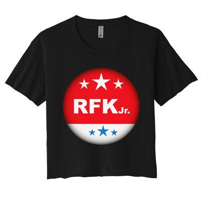 Robert F. Kennedy Jr. For President 2024 Women's Crop Top Tee