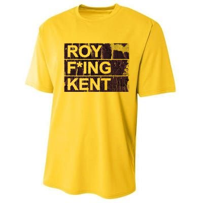 Roy Freaking Kent Vintage Retro Funny Performance Sprint T-Shirt