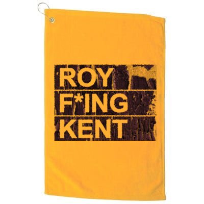 Roy Freaking Kent Vintage Retro Funny Platinum Collection Golf Towel