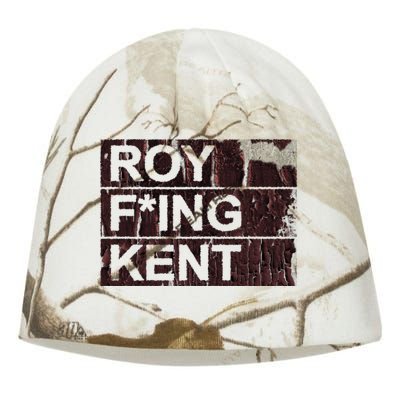 Roy Freaking Kent Vintage Retro Funny Kati - Camo Knit Beanie