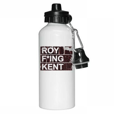 Roy Freaking Kent Vintage Retro Funny Aluminum Water Bottle