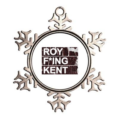 Roy Freaking Kent Vintage Retro Funny Metallic Star Ornament