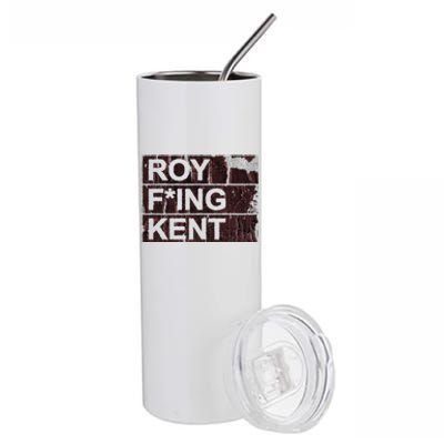 Roy Freaking Kent Vintage Retro Funny Stainless Steel Tumbler