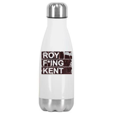 Roy Freaking Kent Vintage Retro Funny Stainless Steel Insulated Water Bottle