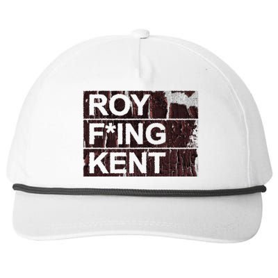 Roy Freaking Kent Vintage Retro Funny Snapback Five-Panel Rope Hat