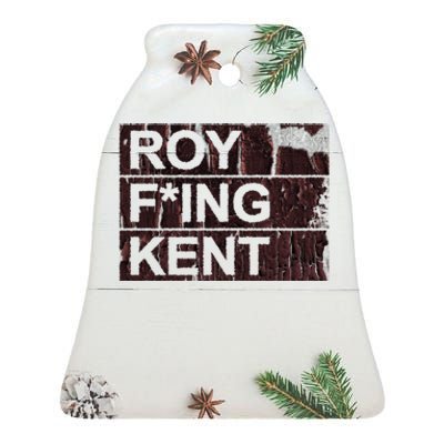 Roy Freaking Kent Vintage Retro Funny Ceramic Bell Ornament