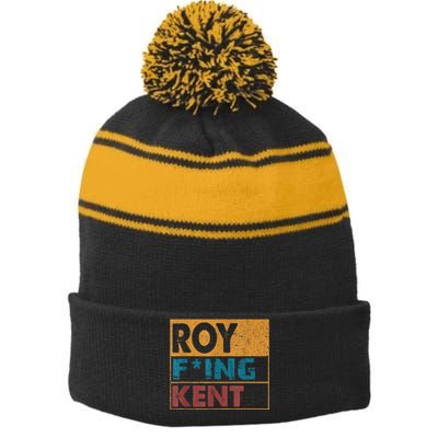 Roy Fing Kent Shirt Roy Freaking Kent Shirt Men And Women Stripe Pom Pom Beanie