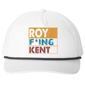 Roy Fing Kent Shirt Roy Freaking Kent Shirt Men And Women Snapback Five-Panel Rope Hat