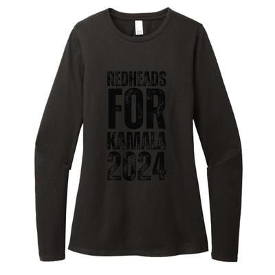 Redheads For Kamala 2024 Harris Walz Redheads For Kamala Womens CVC Long Sleeve Shirt