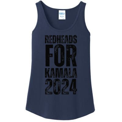 Redheads For Kamala 2024 Harris Walz Redheads For Kamala Ladies Essential Tank