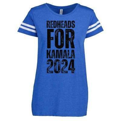 Redheads For Kamala 2024 Harris Walz Redheads For Kamala Enza Ladies Jersey Football T-Shirt