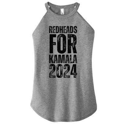 Redheads For Kamala 2024 Harris Walz Redheads For Kamala Women's Perfect Tri Rocker Tank