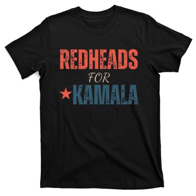 Redheads For Kamala 2024 Harris Walz Vintage T-Shirt